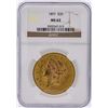 Image 1 : 1897 NGC MS63 $20 Liberty Head Double Eagle Gold Coin