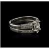 Image 2 : 18KT White Gold 1.48ctw Diamond Ring
