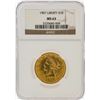 Image 1 : 1907 NGC MS63 $10 Liberty Head Eagle Gold Coin