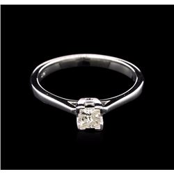 0.30ct Diamond Solitaire Ring - 14KT White Gold