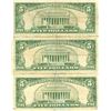 Image 2 : 1963 $5 Red Seal Bill Lot of 3