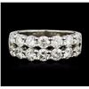Image 1 : 14KT White Gold 2.20ctw Diamond Ring