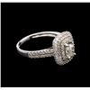 Image 2 : 1.51ctw Diamond Ring - 14KT White Gold