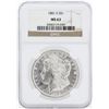 Image 1 : 1881 NGC MS63 Morgan Silver Dollar