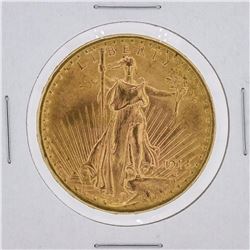 1914-D $20 BU St. Gaudens Double Eagle Gold Coin