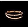 Image 1 : 0.12ctw Diamond Ring - 14KT Rose Gold