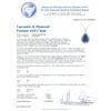 Image 4 : 14KT White Gold GIA Certified 23.12ct Tanzanite and Diamond Pendant With Chain