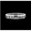 Image 1 : 0.52ctw Diamond Ring - Platinum