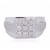 Image 1 : 14KT White Gold 0.80ctw Diamond Ring