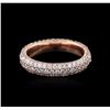 Image 1 : 14KT Rose Gold 1.25ctw Diamond Ring