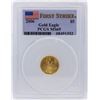 Image 1 : 2006 PCGS Graded MS69 First Strike $5 American Eagle 1/10 oz Gold Coin