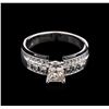 Image 1 : 1.60ctw Diamond Ring - 14KT White Gold