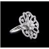 Image 2 : 2.25ctw Diamond Ring - 14KT White Gold