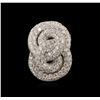 Image 1 : 1.75ctw Diamond Pendant - 18KT White Gold
