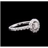 Image 2 : 1.28ctw Diamond Ring - 14KT White Gold