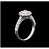 Image 3 : 1.28ctw Diamond Ring - 14KT White Gold