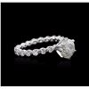 Image 2 : 14KT White Gold 2.71ctw Diamond Ring