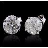 Image 1 : 14KT White Gold 2.31ctw Diamond Earrings