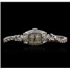 Image 1 : Hamilton 14KT White Gold Diamond Vintage Ladies Watch