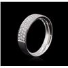 Image 3 : 14KT White Gold 0.65ctw Diamond Ring