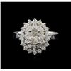 Image 1 : 1.27ctw Diamond Ring - 14KT White Gold