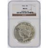 Image 1 : 1922 NGC MS63 Peace Silver Dollar