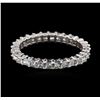 Image 1 : 14KT White Gold 1.37ctw Diamond Ring