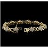 Image 3 : 2.00ctw Diamond Bracelet - 10KT Yellow Gold