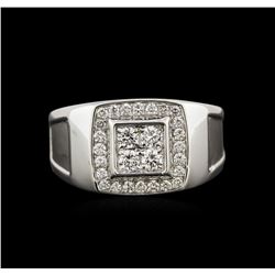 0.78ctw Diamond Ring - 14KT White Gold