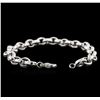 Image 3 : 14KT White Gold Bracelet