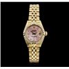 Image 1 : Rolex 18KT Yellow Gold Diamond DateJust Ladies Watch