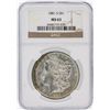 Image 1 : 1881 NGC MS63 Morgan Silver Dollar
