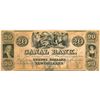 Image 1 : $20 New Orleans Louisiana Canal Banking Company Large Note