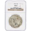 Image 1 : 1922 NGC MS63 Peace Silver Dollar