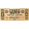 Image 1 : $20 New Orleans Louisiana Canal Banking Company Large Note