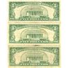 Image 2 : 1963 $5 Red Seal Bill Lot of 3