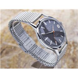 Orient 時計 Orient Lucky Calendar F.91028 Stainless Steel Manual Watch