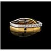 Image 2 : 0.23ctw Diamond Ring - 18KT Two-Tone Gold