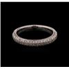 Image 1 : 0.80ctw Diamond Ring - 18KT White Gold