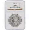 Image 1 : 1886 NGC MS63 Morgan Silver Dollar