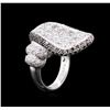 Image 3 : 3.25ctw Diamond Ring - 18KT White Gold
