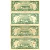 Image 2 : 1963 $5 Red Seal Bill Lot of 4