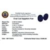 Image 2 : 12.16ctw Oval Cut Sapphire Parcel