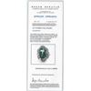 Image 3 : 5.22ct Green Tourmaline and Diamond Ring - 14KT White Gold