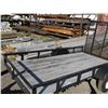 Image 2 : 10' x 5' Single Axle Trailer w/Siderail & Ramp (No Title Needed)
