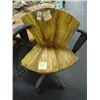 Image 1 : Custom Rustic Wood Chair