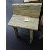 Image 1 : Custom Rustic Wood Stool