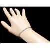 Image 5 : 18k White Gold 7.50ct Diamond Bracelet