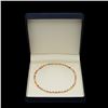 Image 2 : 14K Gold 35.35ct Multi Color Sapphire 1.41ct Diamond Necklace