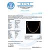 Image 3 : 14K Gold 35.35ct Multi Color Sapphire 1.41ct Diamond Necklace